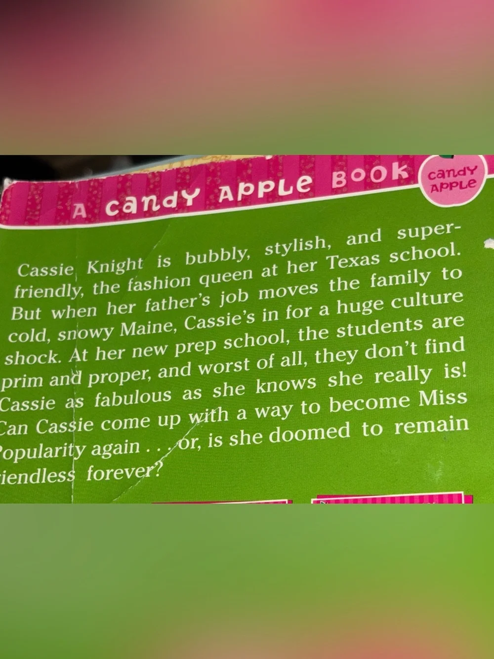 Miss Popularity by FRANCESCO SEDITA Kids’ Chapter Book